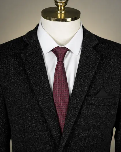Blazer Slim Tecnológico Henry Black tecido tecnológico – Terno do Rei