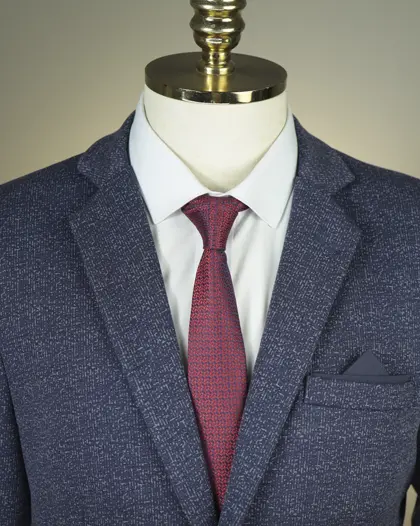 Blazer Slim Tecnológico Henry Blue tecido tecnológico – Terno do Rei