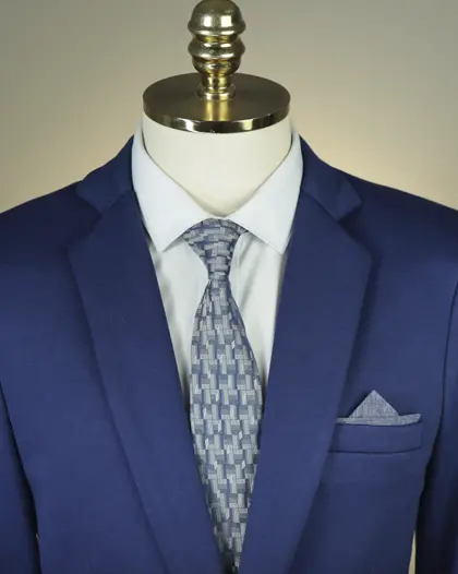 Terno Slim Tecnológico Azul Midnight tecido tecnológico – Terno do Rei