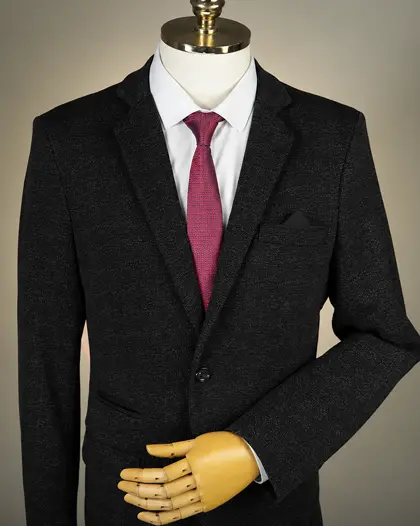 Terno Slim Tecnológico Henry Black tecido tecnológico – Terno do Rei
